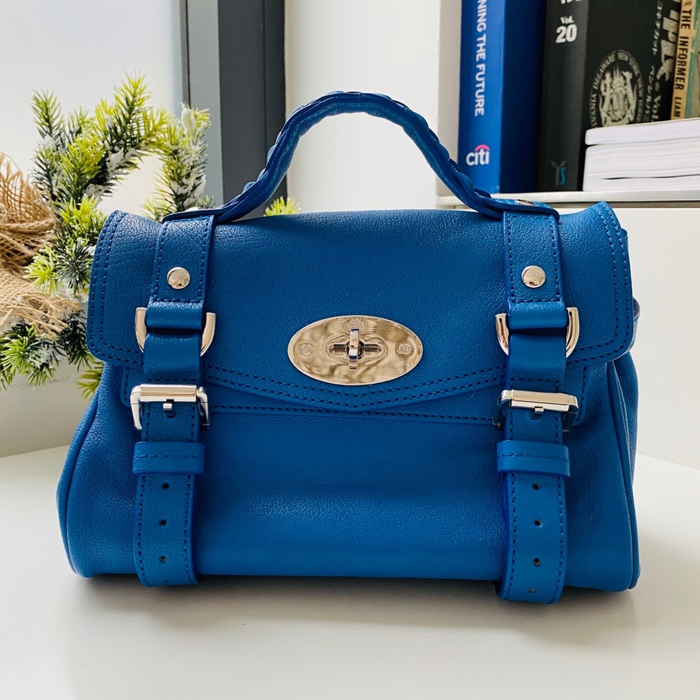 Mulberry Mini Alexa in Bluebell